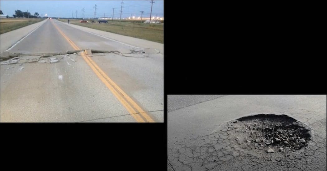 Missouri DOT chip sealing