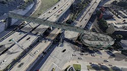 The preferred alternative designs for a new pedestrian bridge over Interstate 71 connecting Downtown Cincinnati and Mt. Adams. (ODOT)